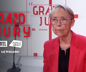 Replay Le Grand Jury - Elisabeth Borne, invitée du Grand Jury