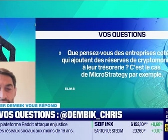 Replay Tout pour investir, la masterclass - Christopher Dembik vous répond - Est-ce qu'un particulier peut investir sur les Stablecoins comme il le fait sur le Bitcoin ou l'Ethereum ? - 12/12