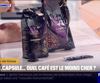 Replay C'est votre vie - Soluble, moulu ou en capsule... Quel café est le moins cher?