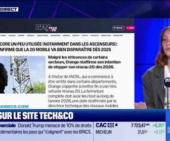 Replay Tech & Co, la quotidienne - À lire sur le site Tech&Co : Elle est encore un peu utilisée (notamment dans les ascenseurs), Orange confirme que la 2G mobile va bien disparaître dès 2026, par Salomé Ferraris - 07/07