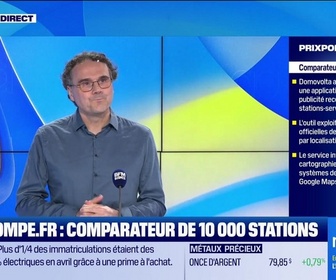 Replay Good Morning Business - Le Pitch : PrixPompe.fr, comparateur de 10 000 stations - 08/05