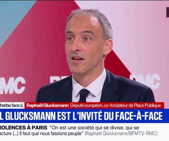 Replay Face à Face - Raphaël Glucksmann souhaite mettre en place un service civique obligatoire universel d'une durée de 10 mois pour tous les jeunes Français