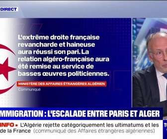 Replay Tout le monde veut savoir - Immigration : l'escalade entre Paris et Alger - 27/02