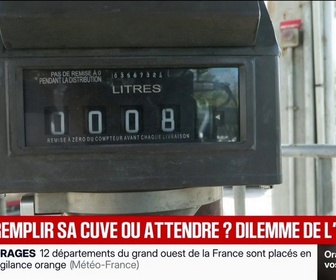 Replay BFM Première - Remplir sa cuve de fioul ou attendre: le dilemme pour de nombreux foyers face à la flambée des prix