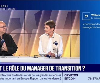 Replay BFM Entreprise - Outils RH - Quel est le rôle du manager de transition ? - Mardi 15 septembre