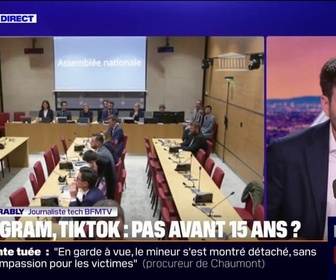 Replay 20H BFM - LE DOSSIER DU 20H - Instagram, Tiktok... Faut-il interdire les réseaux sociaux aux enfants de moins de 15 ans?