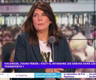 Replay Estelle Midi - Vacances, jours fériés : faut-il interdire les grèves dans les transports ?