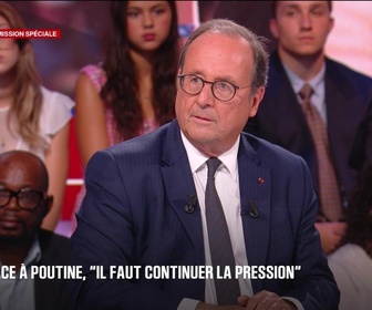 Replay François Hollande est Face à BFM