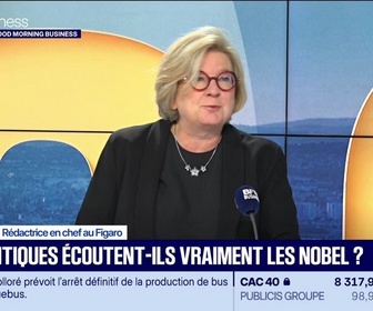 Replay Good Morning Business - La tribune éco : Les politiques écoutent-ils vraiment les Nobel ? - 09/09