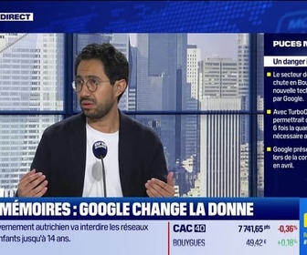 Replay BFM Bourse - Tech Stocks : Puces mémoires, Google change la donne - 27/03