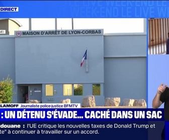 Replay Parlons info ! - Rhône : un détenu s'évade... caché dans un sac - 13/07
