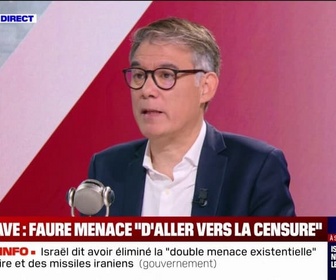 Replay Face à Face - Olivier Faure (PS): Jean-Luc Mélenchon n'est pas le dirigeant naturel de toute la gauche