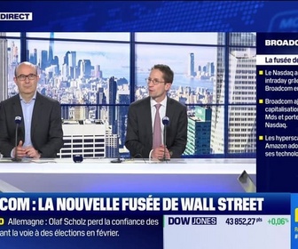 Replay BFM Bourse - Le Club : Avec Broadcom, les BATMMAN enflamment Wall Street ! - 16/12