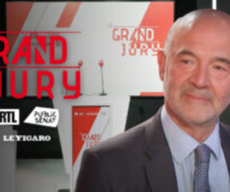 Replay Le Grand Jury RTL - Le Figaro - L'invité : Pierre Moscovici