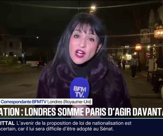 Replay 20H BFM - Au travers d'une lettre, Londres demande à la France d'en faire plus pour lutter contre l'immigration clandestine