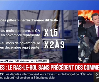 Replay BFM Première - Covid, inflation, canicule, émeutes: le moral des commerçants est au plus bas
