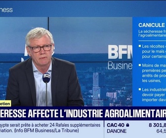 Replay Le grand entretien - Jean-François Loiseau (ANIA) : La sécheresse affecte l'industrie agroalimentaire - 02/09