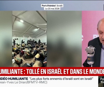 Replay Face à Face - Cette mise en scène est honteuse: Jean-Yves Le Drian réagit à la vidéo diffusée par un ministre israélien où l'on voit des militants de la flottille pour Gaza agenouillés devant lui