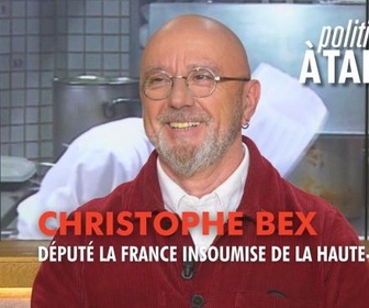 Replay Politiques, à table ! - Christophe Bex, député La France insoumise de la Haute-Garonne