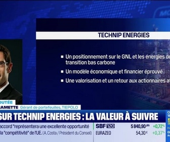 Replay BFM Bourse - Valeur ajoutée : Ils apprécient Technip Energies - 03/09