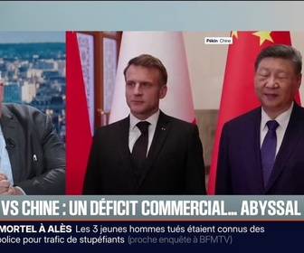 Replay BFM Première - BFM éco : France vs Chine, un déficit commercial... abyssal - 04/12