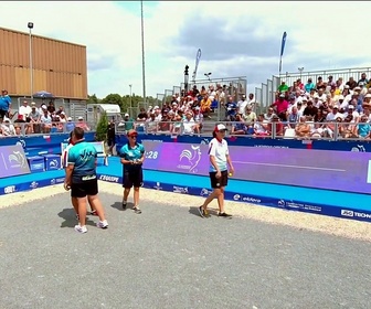 Replay Pétanquela finale doublettes dames