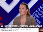 Replay BFM Politique - Fin de vie: Marion Maréchal (Identité-Libertés) plaide pour abroger la loi sur l'aide à mourir si elle est votée