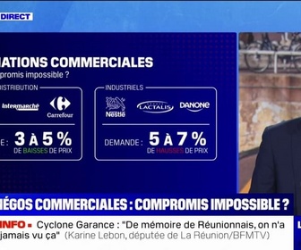 Replay Doze d'éco - Prix de l'alimentaire: dernier jour de négociations sous tension entre les industriels et la grande distribution