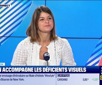 Replay Good Morning Business - French Tech : OOrion accompagne les déficients visuels - 08/08