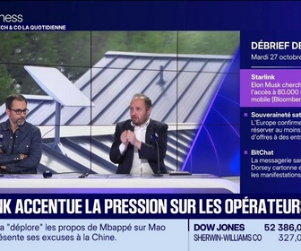 Replay Tech & Co, la quotidienne - Starlink accentue la pression sur les opérateurs - 27/10