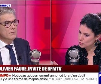 Replay Face à Face - Ça m'a choqué: Olivier Faure (PS) estime que François Bayrou a minimisé le nombre de morts à Mayotte après le cyclone Chido