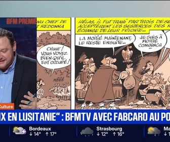 Replay BFM Première - Astérix en Lusitanie : BFMTV avec Fabcaro au Portugal - 23/10