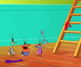 Replay Oggy et les cafards - S04 E07 - La maison dirigeable