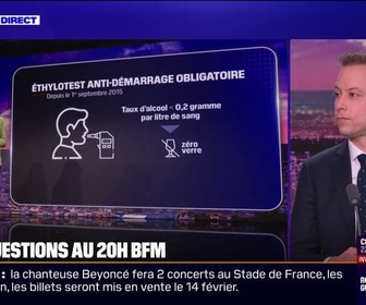 Replay 20H BFM - VOS QUESTIONS AU 20H - Installer un test salivaire pour démarrer un bus?