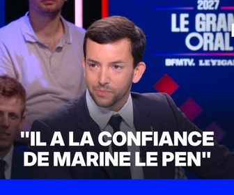 Replay Le Grand Oral 2027 - Jean-Philippe Tanguy, député RN, estime que Jordan Bardella n'avait pas à être au Medef