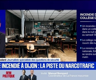 Replay BFM Grand Soir - Dijon : un collège incendié, piste criminelle confirmée - 13/12