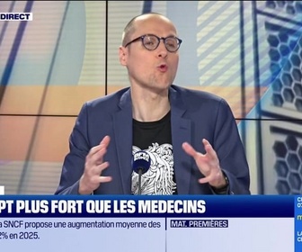 Replay Culture IA : ChatGPT plus fort que les médecins, par Anthony Morel - 21/11