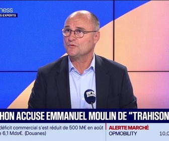 Replay Les Experts : Mélenchon accuse Emmanuel Moulin de trahison - 08/10