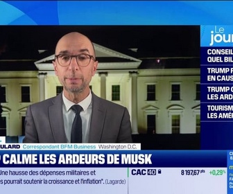 Replay Good Morning Business - Licenciements dans l'administration américaine: Donald Trump recadre Elon Musk