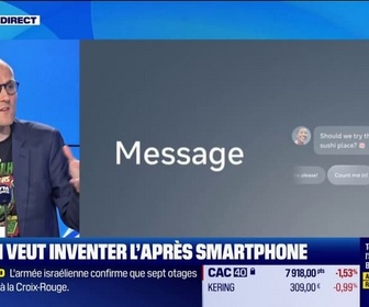 Replay Good Morning Business - OpenAI veut inventer l'après smartphone
