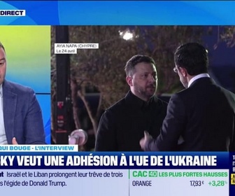 Replay Good Morning Business - Zelensky veut une adhésion à l'UE de l'Ukraine