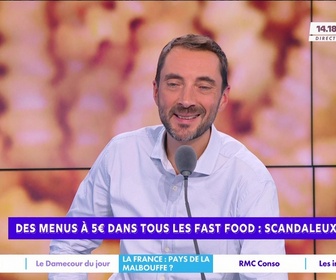 Replay Estelle Midi - Des menus à 5 euros dans tous les fast-food : scandaleux ?