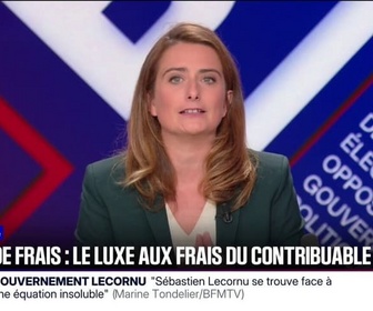 Replay BFM Politique - Notes de frais: Les femmes en politique font l'objet de bien plus de critiques que les hommes, déplore Marine Tondelier (Écologistes)