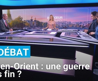 Replay Le débat - Frappes au Liban et à Gaza, tirs de roquettes sur Israël : une guerre sans fin ?