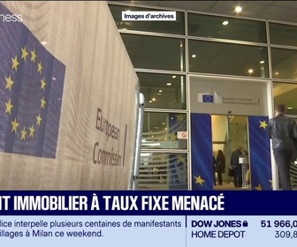 Replay Good Morning Business - Le crédit immobilier à taux fixe va-t-il bientôt disparaître ?