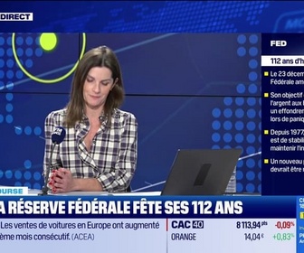 Replay BFM Bourse - Culture Bourse : La Fed fête ses 112 ans, par Julie Cohen-Heurton - 23/12