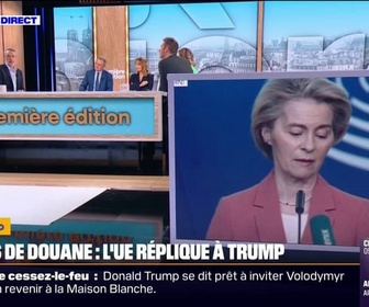 Replay Doze d'éco - Droits de douane: l'Union européenne réplique à Donald Trump en taxant une série de produits américains