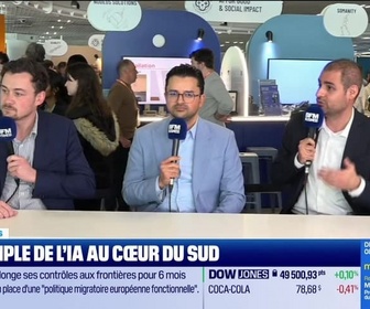 Replay Tech & Co, la quotidienne - José Ammendola (La Maison de l'IA), Mathieu Merian (Somanity), et Mohamed Taghouti (Deep IoTech) : Un temple de l'IA au cœur du sud - 16/02