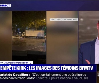 Replay Perrine jusqu'à minuit - Dépression Kirk : les dernières infos BFMTV - 09/10