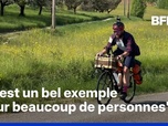 Replay ROBIN DE BFM - Pour sensibiliser aux effets de la malbouffe et aux bienfaits du sport, il parcourt 25.000 km à vélo en passant devant tous les McDonald's de France